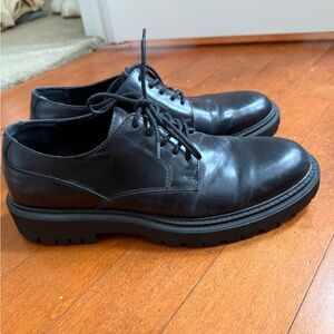 Black Aldo men’s shoes.